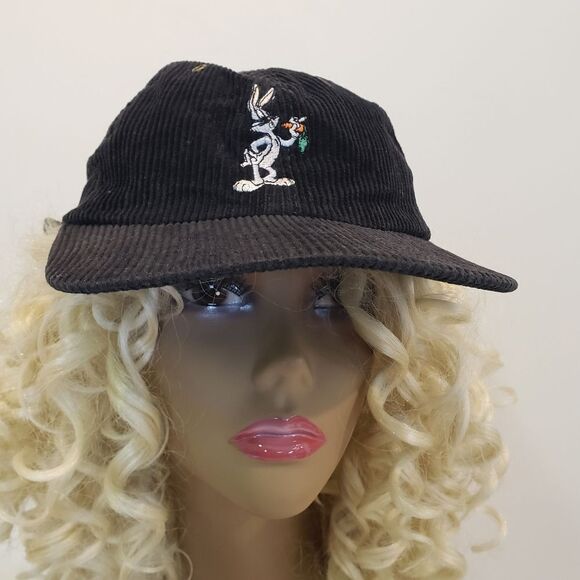 1998 Warner Brothers Corduroy Cap with Embroidered Bugs Bunny main image 6